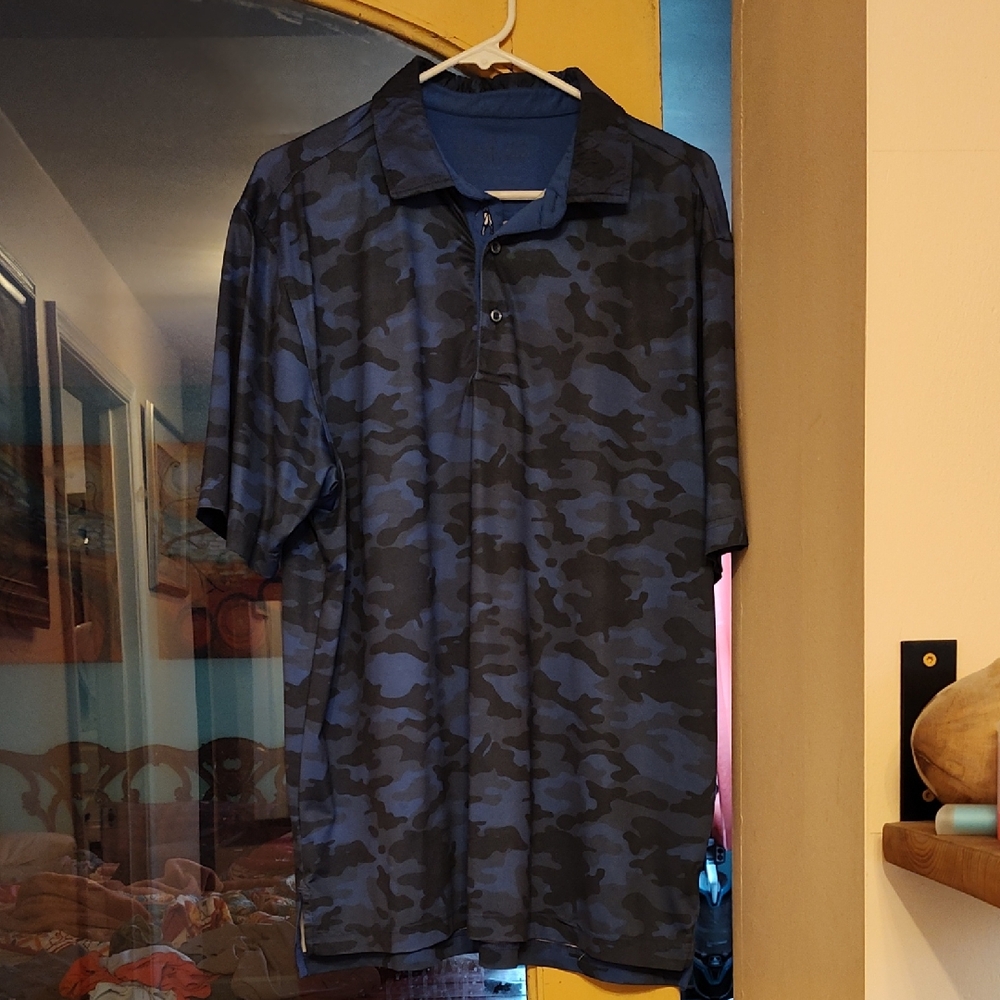 Bobby Jones Blue Polo Shirt Casual Style